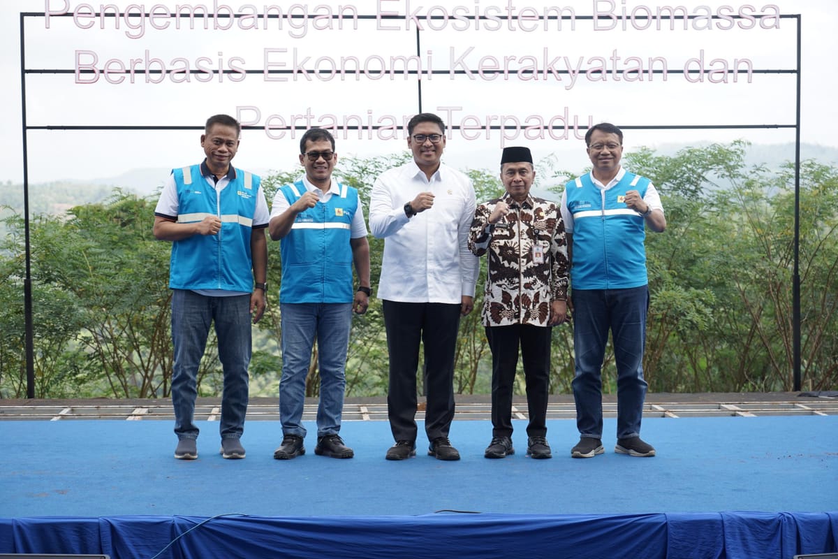 PLN EPI Resmikan Program Green Economy Village Di Tasikmalaya