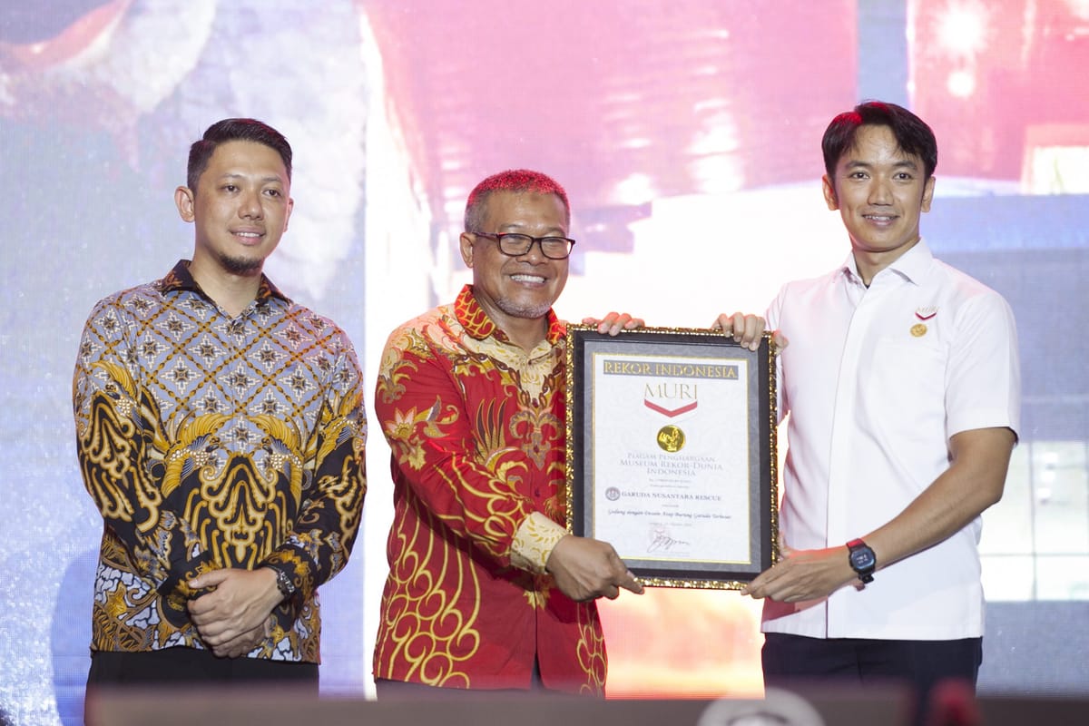 Luar Biasa.. Gedung Garuda Rescue Nusantara Milik PPA Raih Rekor MURI