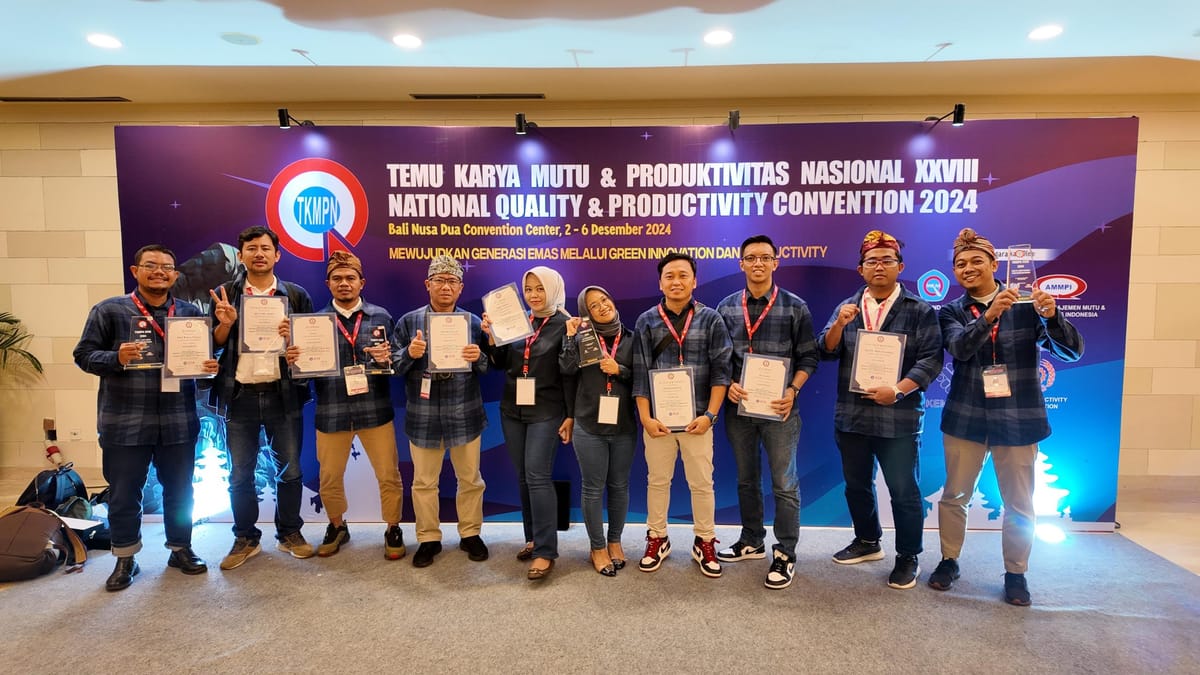 Grup UT Borong 28 Penghargaan Ajang Temu Karya Mutu dan Produktivitas Nasional 2024