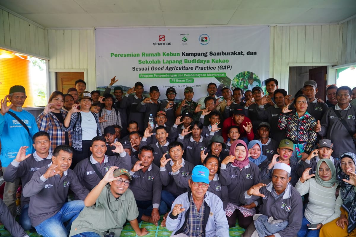 PT Berau Coal Kembali Gelar Sekolah Lapang Kakao