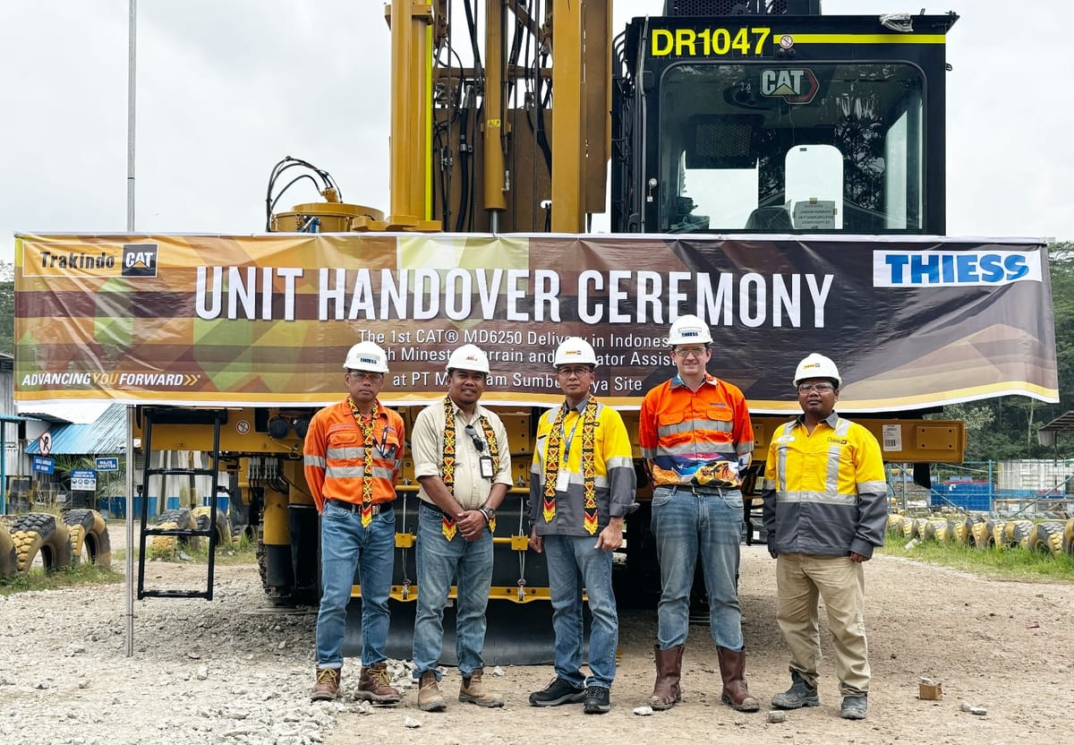 Pertama Di Indonesia, Trakindo Hadirkan Unit CAT® MD6250 Dilengkapi Minestar™ Terrain Dan Operator Machine Assist
