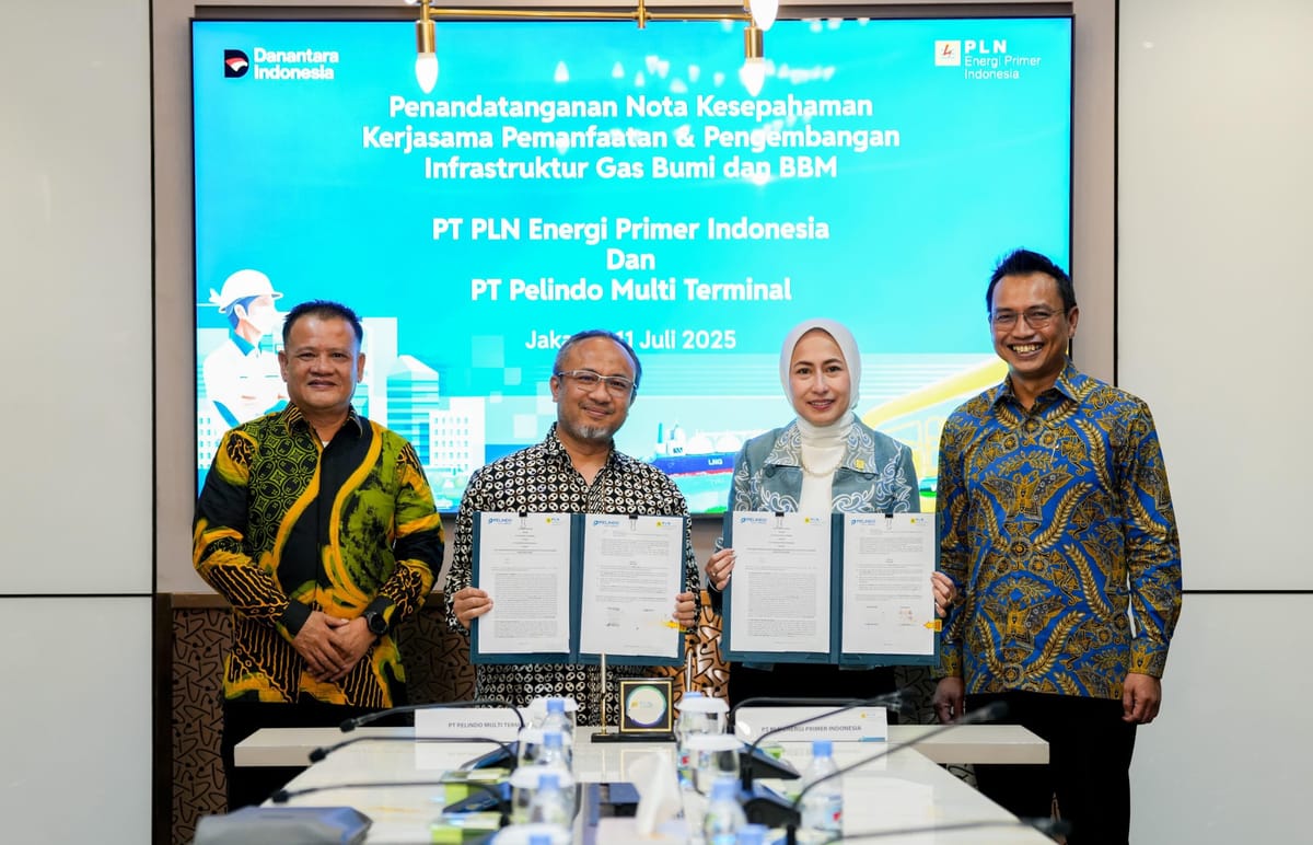 PLN EPI Dan Pelindo Multi Jaya Terminal Sepakat Akan Kembangkan Infrastruktur Gas Dan BBM