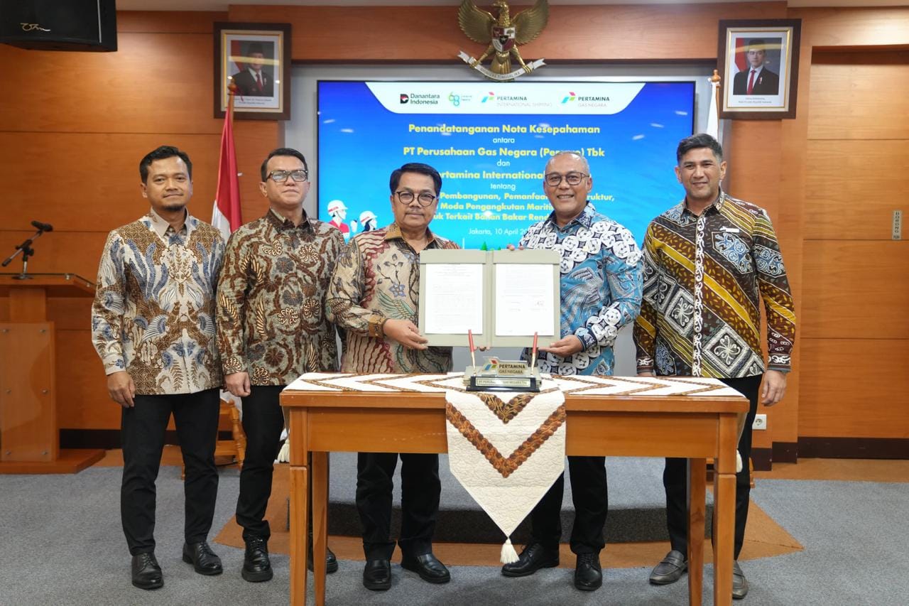 PIS dan PGN Bersinergi Siapkan Ekosistem Maritim Energi Rendah Karbon