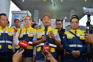 Menteri ESDM Bahlil Lahadalia Pastikan Pasokan Energi Aman pada Arus Balik Lebaran