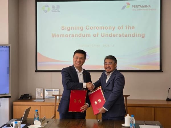 Pertamina NRE Gandeng Tiongkok, Dorong Proyek Energi Bersih di Indonesia