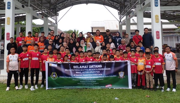 Wakil Ketua Umum PSSI Apresiasi SSB Ceria, Siap Jadi Akademi Profesional