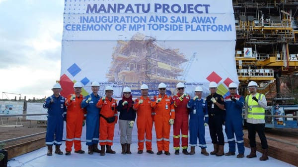 Topside Proyek Manpatu Berhasil Dikapalkan, PT Pertamina Hulu Mahakam Topang Ketahanan Energi Nasional