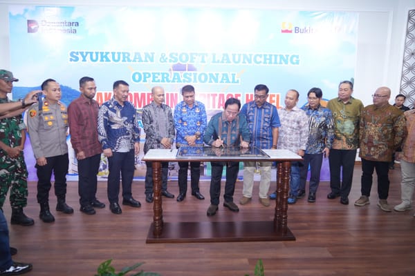 PTBA Resmikan SAKA Ombilin Heritage Hotel Sawahlunto Sumbar