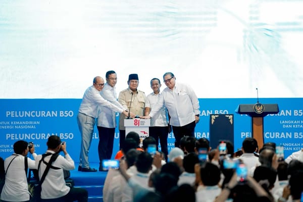 Pemerintah Resmi Luncurkan Mandatori B50