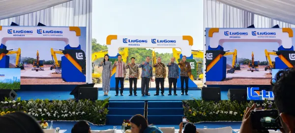 LiuGong Mulai Bangun Pabrik Alat Berat EV di Karawang, Investasi Awal Capai Rp1,3 Triliun
