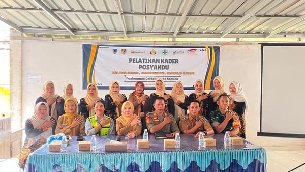 Anak Usaha UT Pamapersada Nusantara Selenggarakan Pelatihan Pencegahan Stunting Bagi Kader Posyandu Kecamatan Merapi Timur