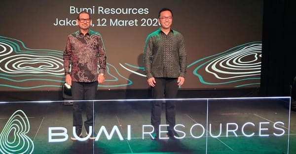 BUMI Lepas Saham Tambang Emas CPM Senilai Rp151,99 Miliar