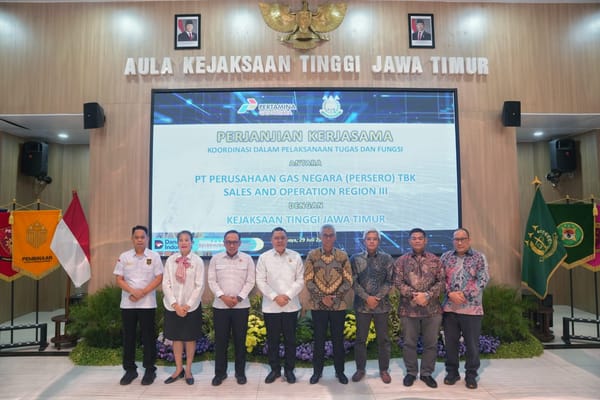 Kejati Jatim-PGN Perkuat Tata Kelola Infrastruktur Energi Nasional