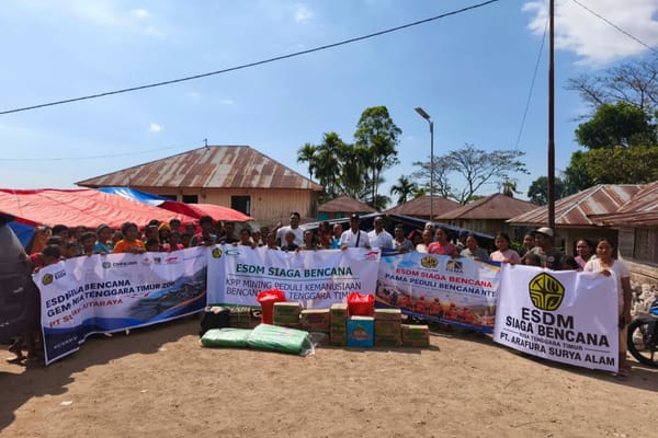 PT ASA Bersama Tim Tanggap Bencana PAMA Group Bantu Korban Gempa Flores