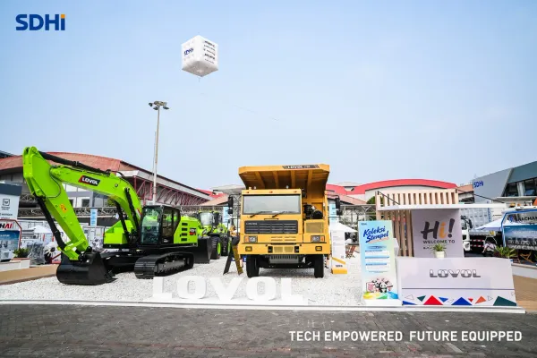 Dari Ekspor Unit Tunggal Menuju Terobosan Solusi Terintegrasi | LOVOL Heavy Industry Tampilkan Solusi Pertambangan Terpadu dari Hulu ke Hilir di Indonesia International Mining Exhibition 2026