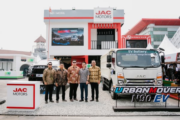 JAC Motors Perkuat Mobilitas Tambang dengan Kendaraan Komersial Listrik di Mining Indonesia 2026