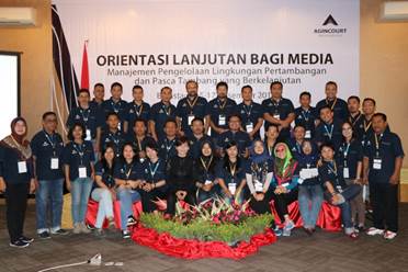 Agincourt Berbagi Ilmu Tambang dengan Jurnalis