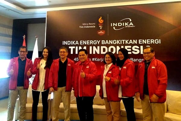 Indika Energy Beri Dukungan Finansial Tim Indonesia Di Asian Games 2018