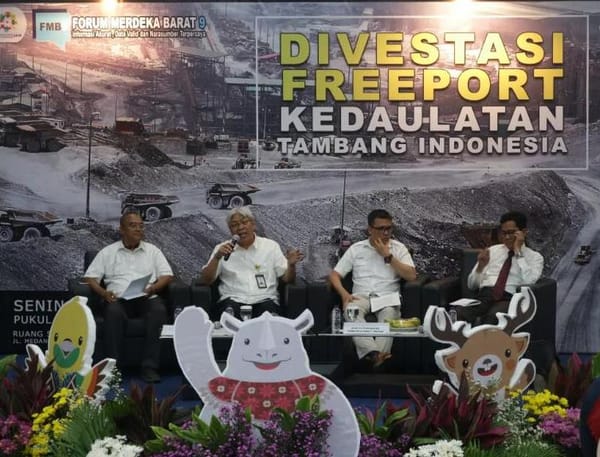 Dirjen Minerba: HoA Bagian Terberat dari Proses Divestasi Freeport