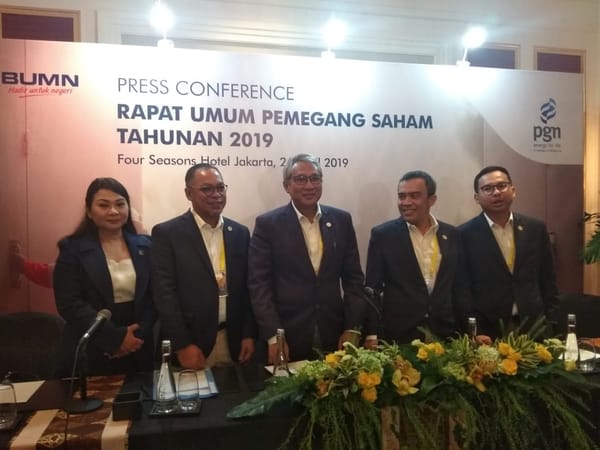 PGN Bagikan Dividen 1,381 triliun