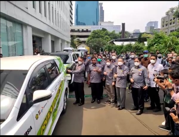 KESDM Lakukan Uji Jalan B40, 12 Unit Mobil Dites dari Lembang ke Cirebon