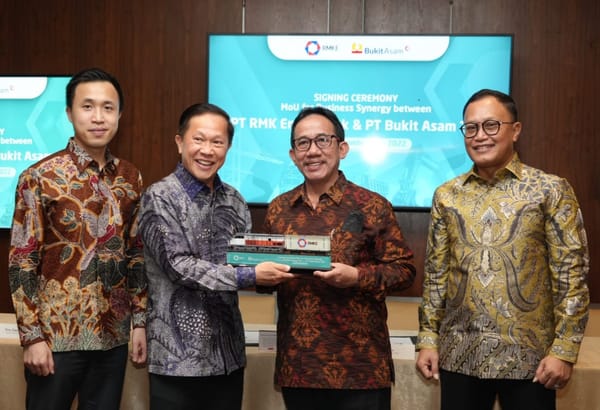RMKE Sepakat Angkut 2,5 Juta Ton Batu Bara PTBA di Tahun 2023