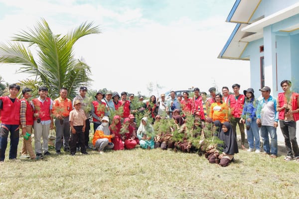 PT Vale Edukasi Pentingnya Menanam Pohon ke Pelajar Loeha