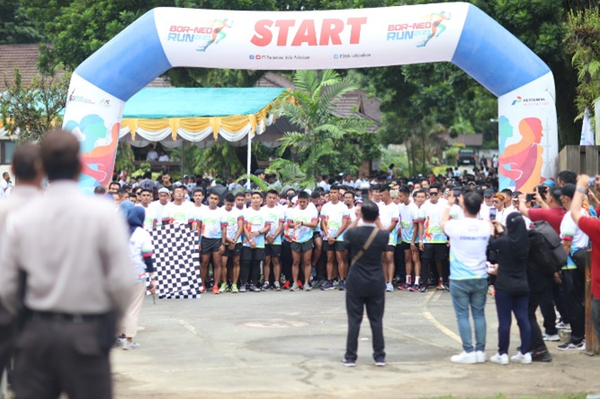 PT Pertamina Hulu Indonesia Sukses Selenggarakan Bor-Neo Run 2023