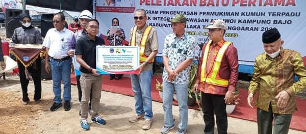 PT Vale Bantu Benahi Permukiman Kumuh di Kolaka Senilai Rp 1,076 Miliar