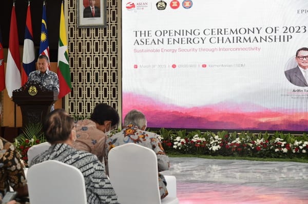 Jadi Ketua Sektor Energi, Indonesia Dorong Negara ASEAN Capai NZE