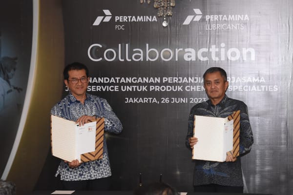 Gandeng Pertamina Patra Drilling Contractor, PTPL Perkuat Bisnis Speciality Chemicals
