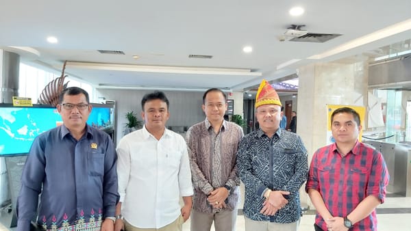 Sambangi Kemenko Marves, Ketua DPRD Dairi Bawa Aspirasi Masyarakat Lingkar Tambang Dukung Operasional DPM