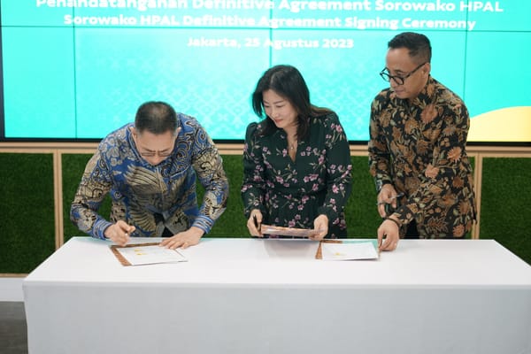 Gandeng Huayou dan Huali, VALE Bangun Smelter HPAL untuk Serap Nikel Limonite Blok Sorowako