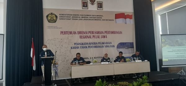 ESDM Dorong Pelaku Usaha Tambang Regional Jawa Tingkatkan Pengelolaan Keselamatan Pertambangan