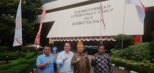 Sampaikan Aspirasi ke KLHK, DPRD Dairi Sebut Izin Amdal PT DPM Sesuai Aturan