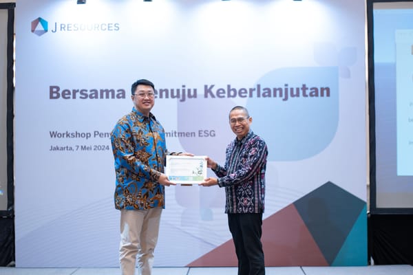 Manajemen J Resources Tandatangani Komitmen Keberlanjutan