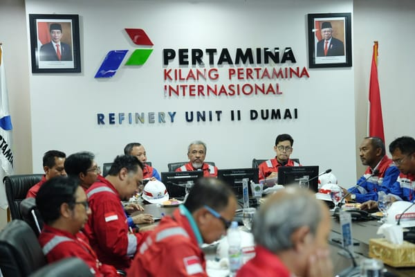 Sambangi Kilang Dumai, Ditjen Migas Pastikan Aspek Keselamatan Kilang
