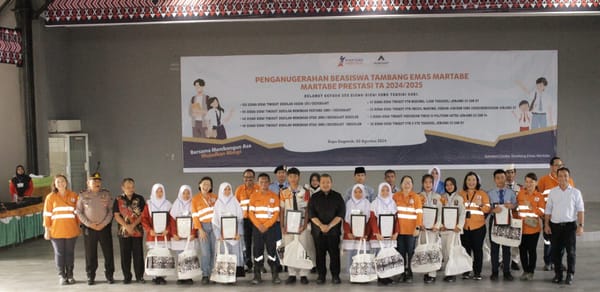 PTAR Kembali Salurkan Beasiswa Tahun 2024/2025 Senilai Rp.4,32 Miliar