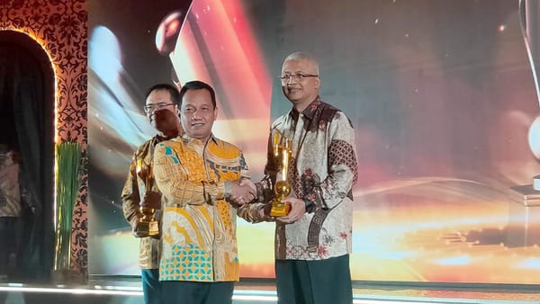 Berau Coal Sabet Trofi Paling Top GMP Award 2024