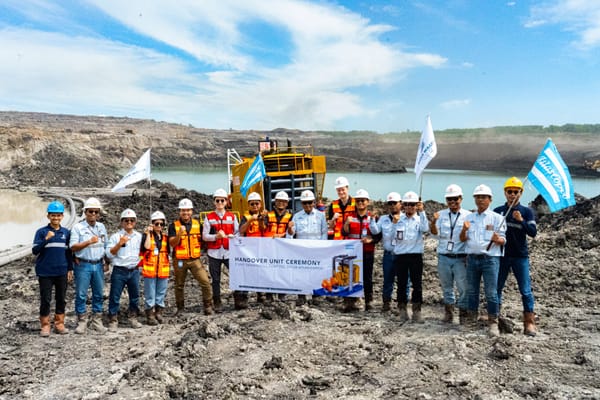 Pertama di Indonesia, SWI Lakukan Serah Terima Unit Pump PAC SH128 Atlas Copco kepada PPA