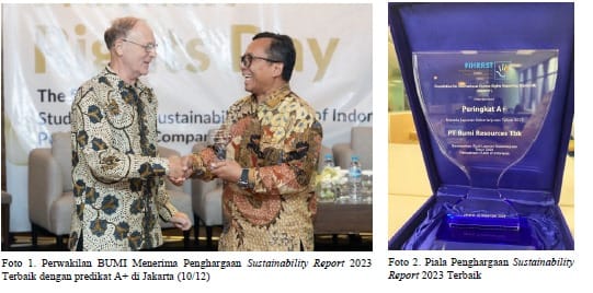 Bumi Sustainability Report