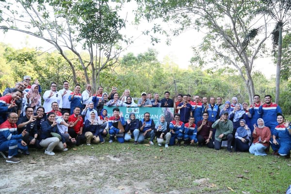 Berkunjungan Ke PHSS, Dewan Komisaris Pertamina Tinjau Program Pelestarian Orang Utan