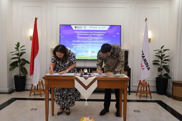 PGN Gandeng Mubadala Energy Lakukan Kajian Pemanfaatan Gas Bumi Di WK Andaman Selatan