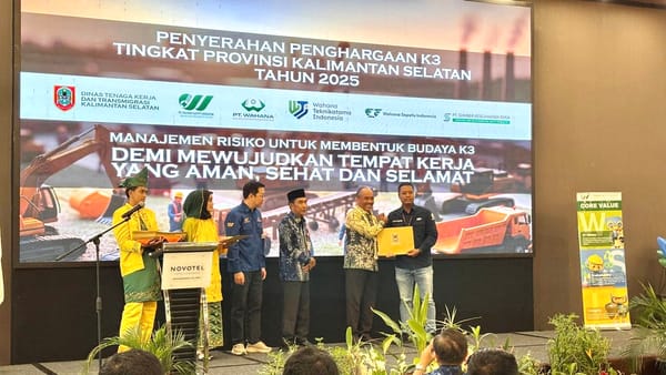 United Tractors Raih K3 Zero Accident Award 2025