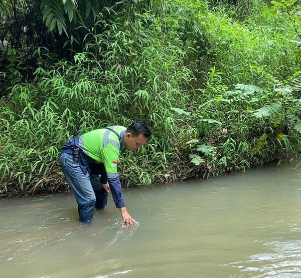 Hasil Uji Laboratorium Buktikan PT Abadi Ogan Cemerlang Tidak Mencemari Sungai Wal